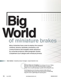 Big World of miniature brakes
