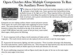 Newsletter: Auxillary Power Systems for Trucks