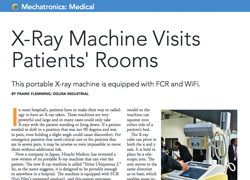 Design News: X-Ray Machine Visits Patients Rooms