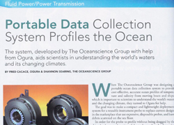 Design News: Ogura Electromagnetic Clutch Helps Portable Data Collection System Profiles the Ocean