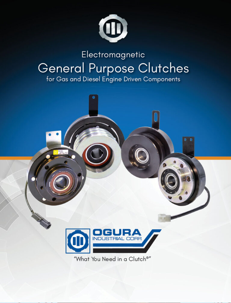 ELECTROMAGNETIC GENERAL PURPOSE CLUTCHES FOR GAS AND DIESEL ENGINE DRIVEN COMPONENTS