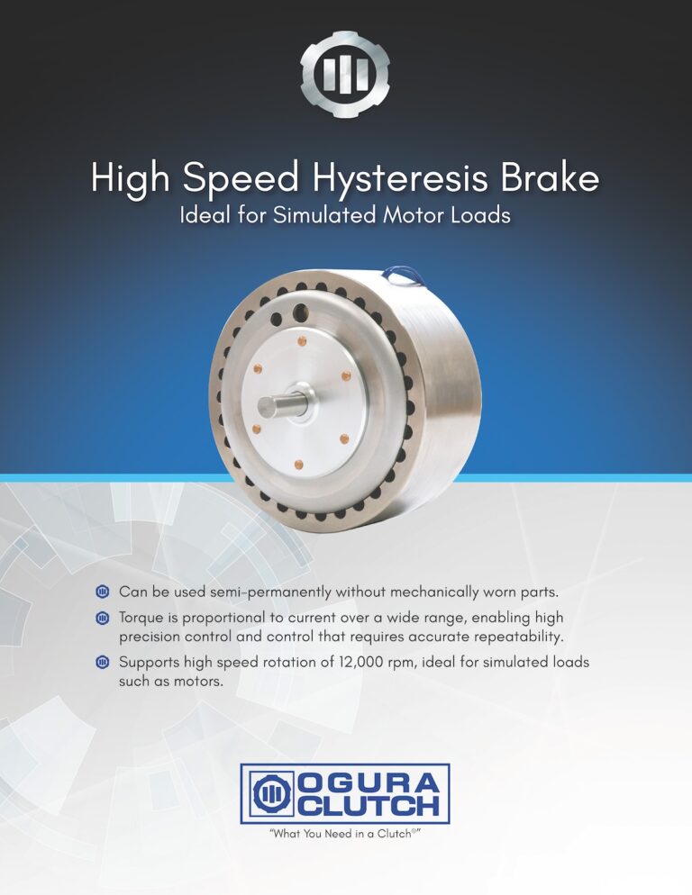 HIGH SPEED HYSTERESIS BRAKE