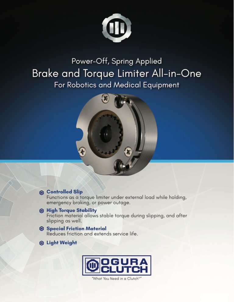 POWER OFF SPRING APPLIED BRAKE AND TORQUE LIMITER ALL IN ONE