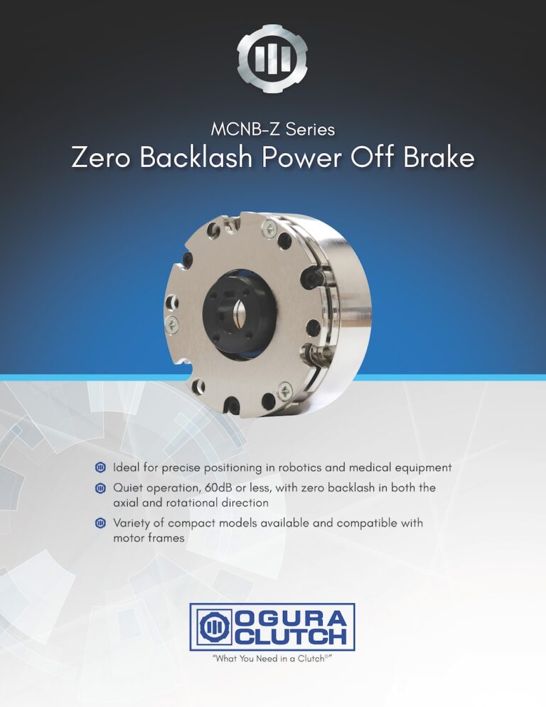 MCNB SERIES ZERO BACKLASH POWER OFF BRAKE