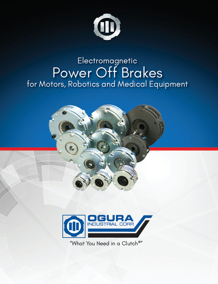 ELECTROMAGNETIC POWER OFF BRAKES FOR MOTORS, ROBOTICS AND MEDICAL EQUIPMENT