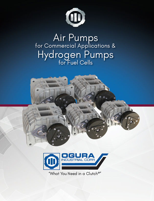 AIR PUMPS FOR COMMERCIAL EQUIPMENT AND HYDROGEN PUMPS FOR FUEL CELLS